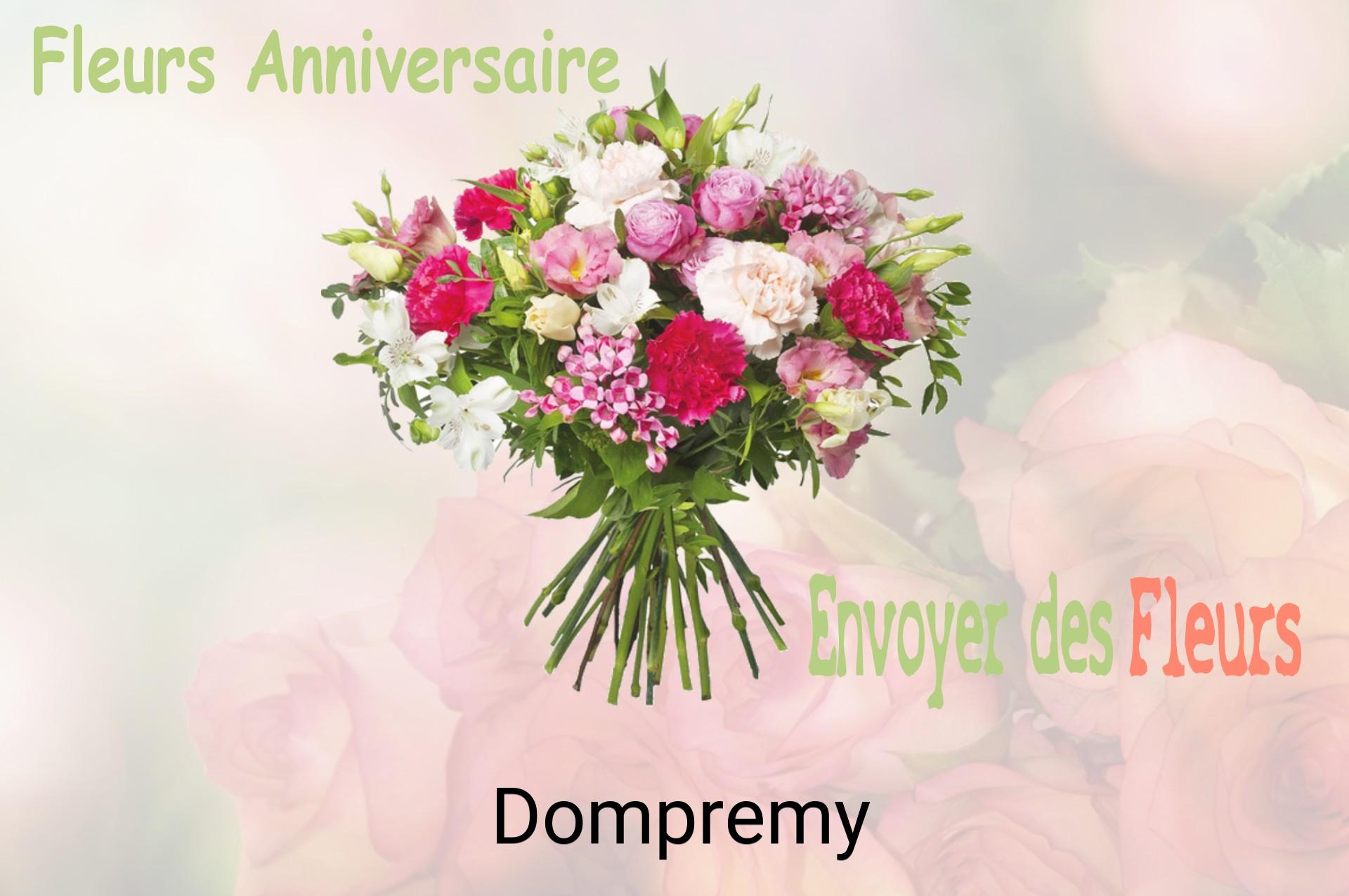 Bouquet de fleurs d’anniversaire livré à Dompremy